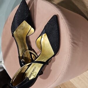 Gorgeous Satin Jeweled Heels